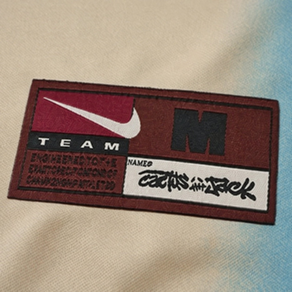 Argentina Cactus Jack Total 90 retro jersey - hem label detail