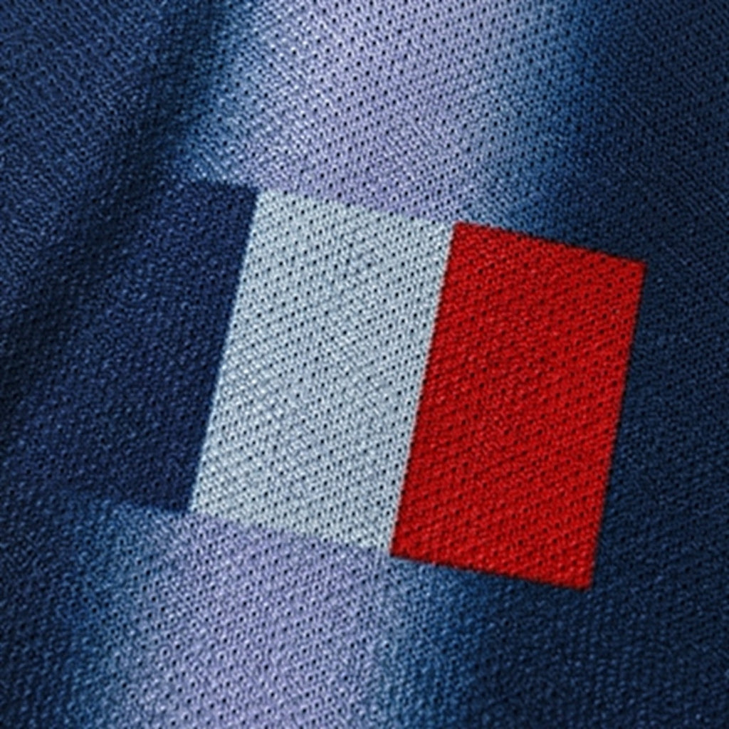 France Cactus Jack Total 90 retro jersey - flag detail
