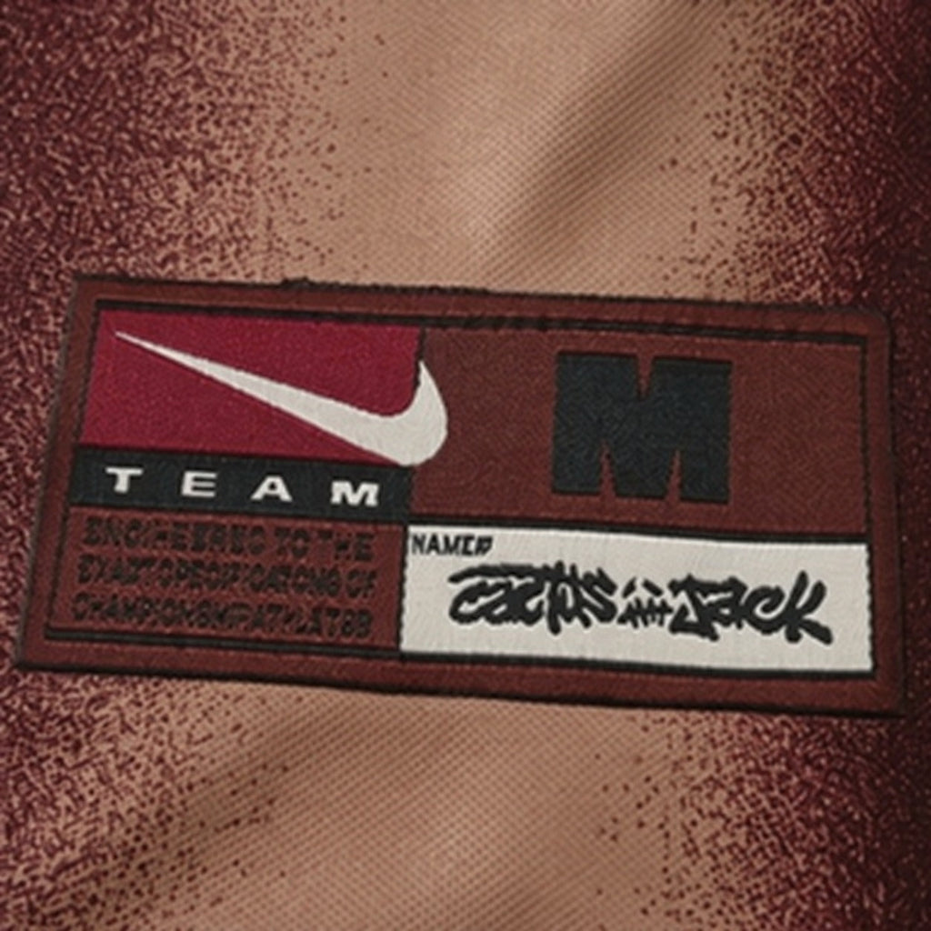 USA I Cactus Jack Total 90 retro jersey - hem label detail