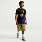 Barcelona 2026/27 away kids jersey - full fit on model