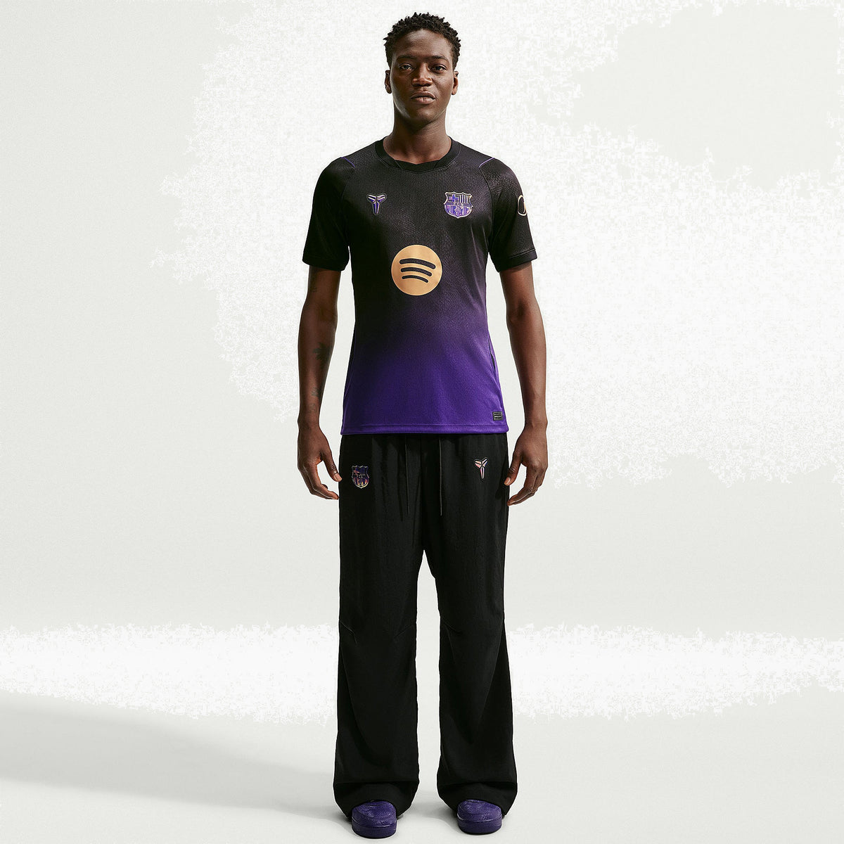 Barcelona away jersey 2026/27 - full fit on model