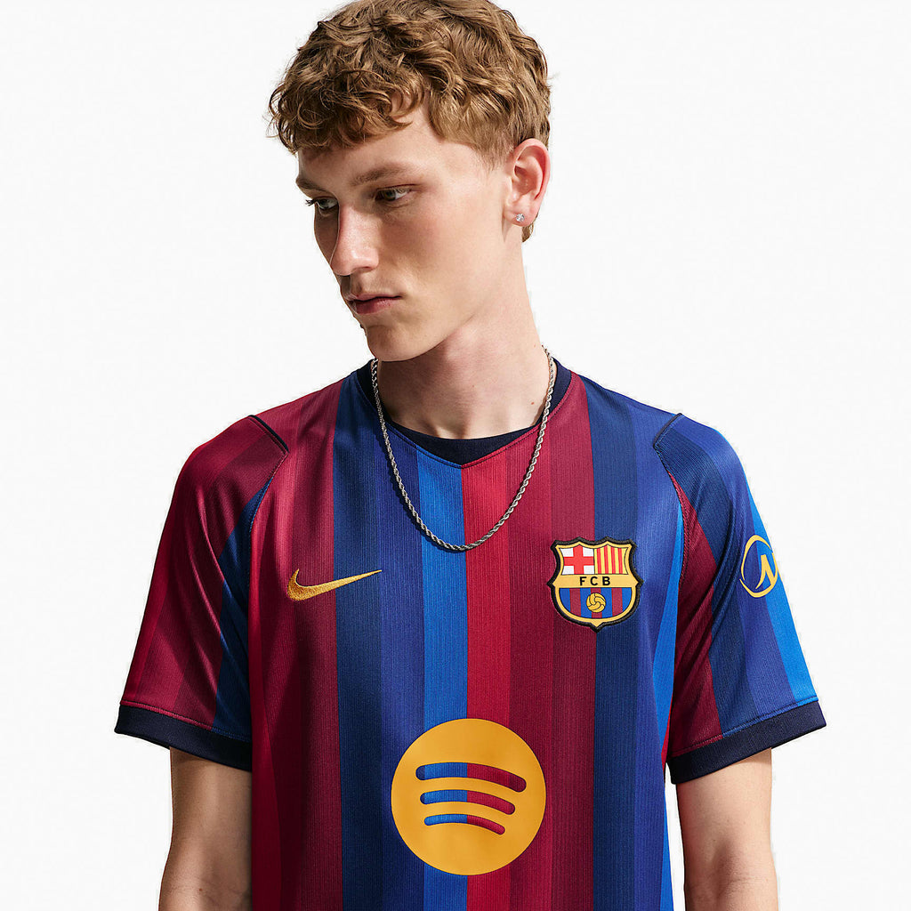 Barcelona home jersey 2026/27 - front on model