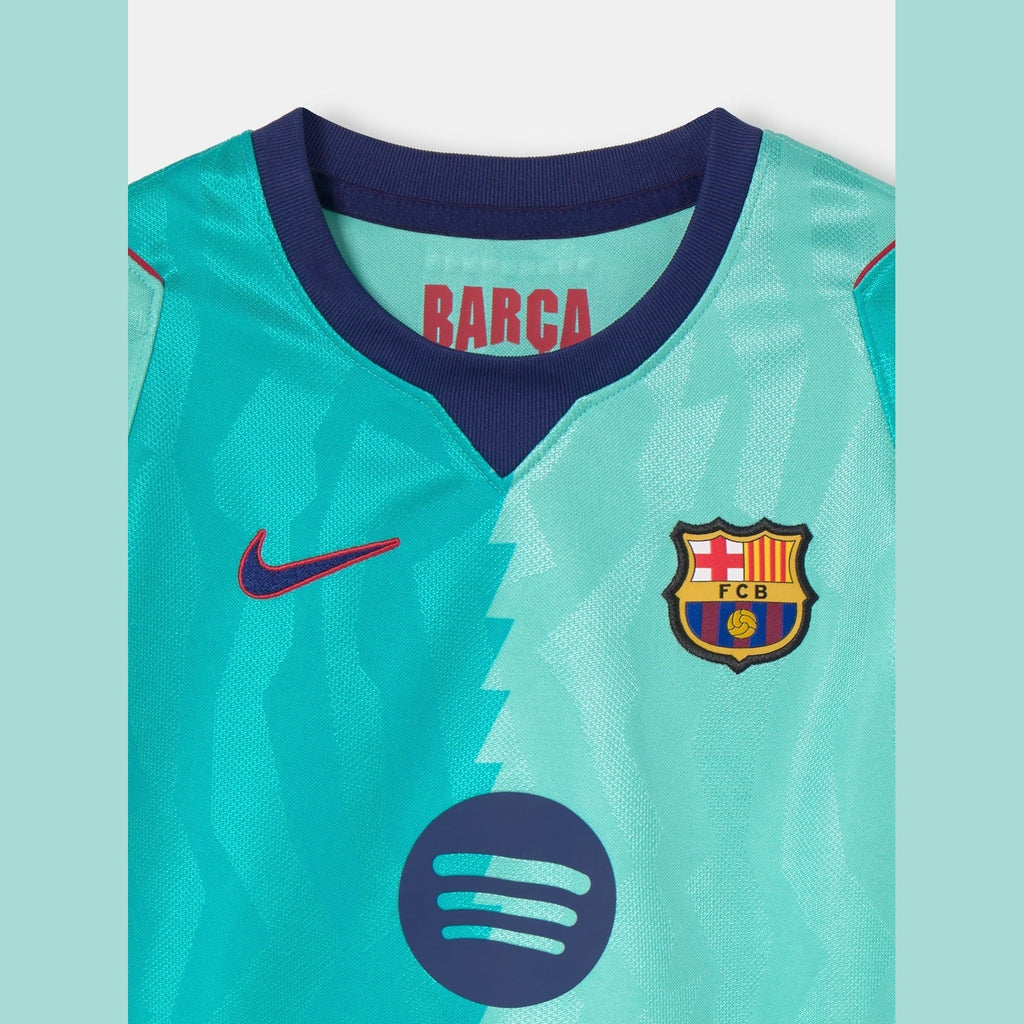 Barcelona 26/27 Third Kids Kit — View 5