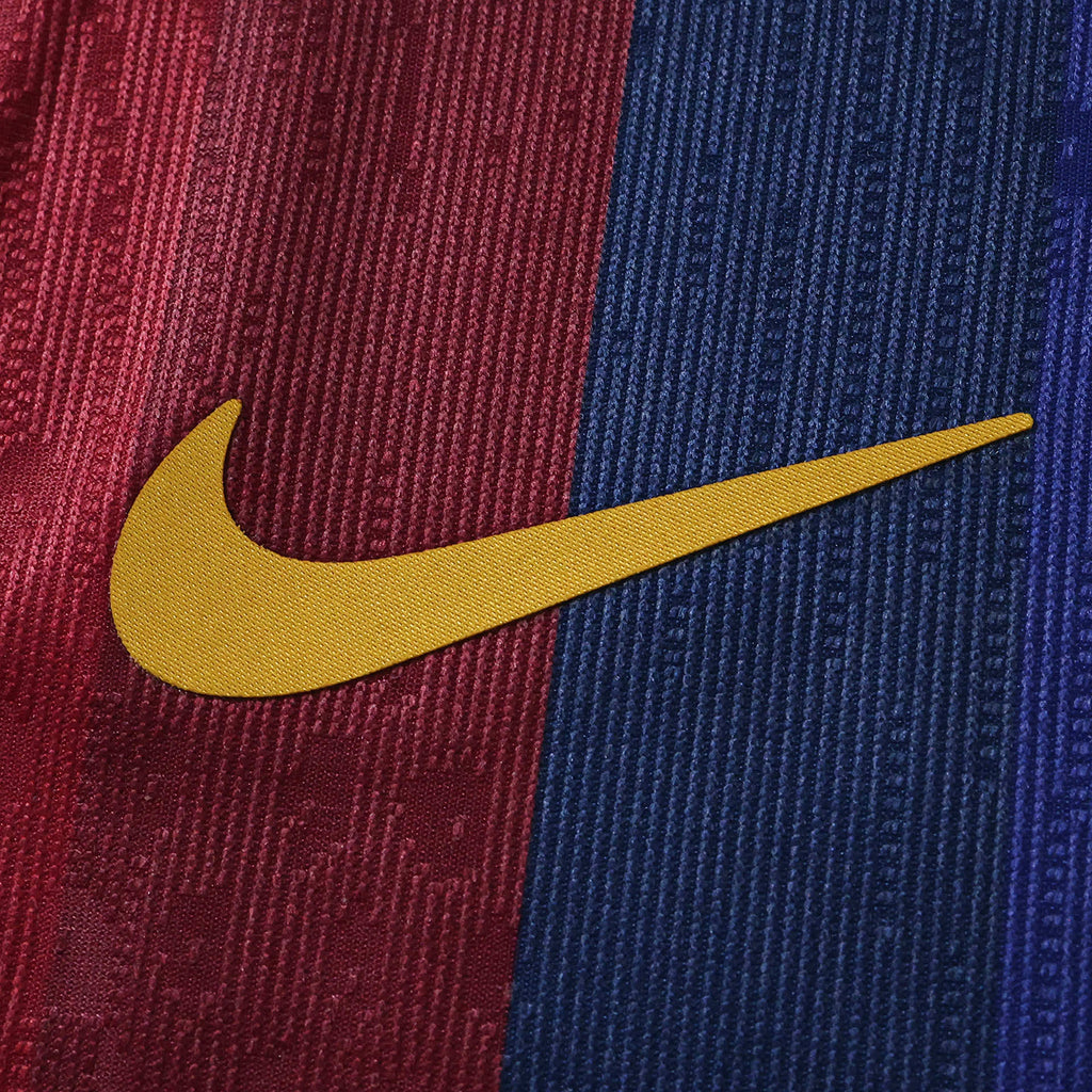 Barcelona home player jersey 2026/27 - manufacturer logo detail