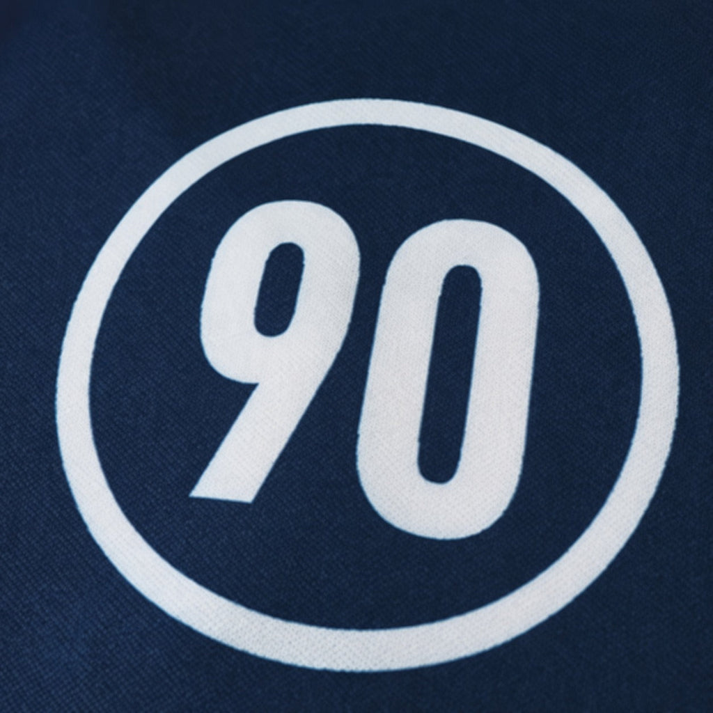 England Cactus Jack Total 90 retro jersey - back logo detail