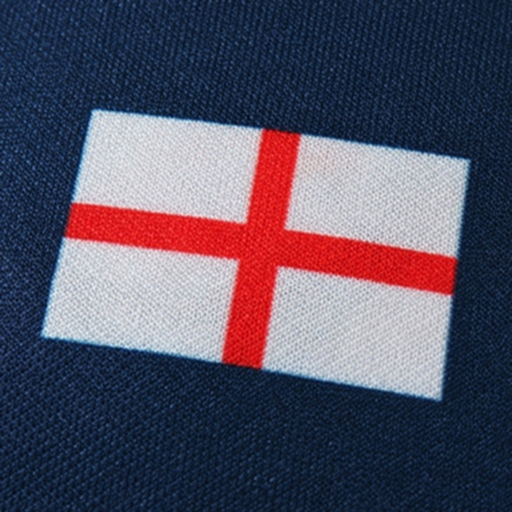 England Cactus Jack Total 90 retro jersey - flag detail