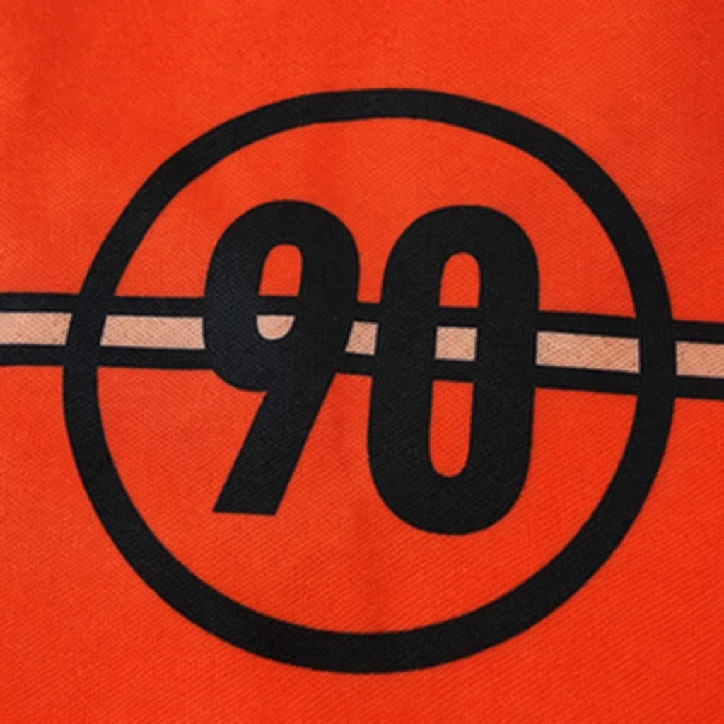 Netherlands Cactus Jack Total 90 retro jersey - back logo detail