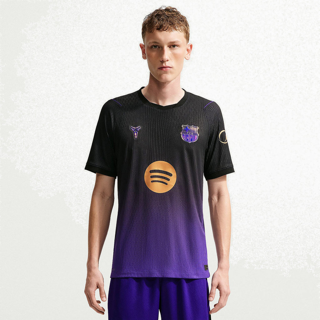 Barcelona away player jersey 2026/27 - front on model