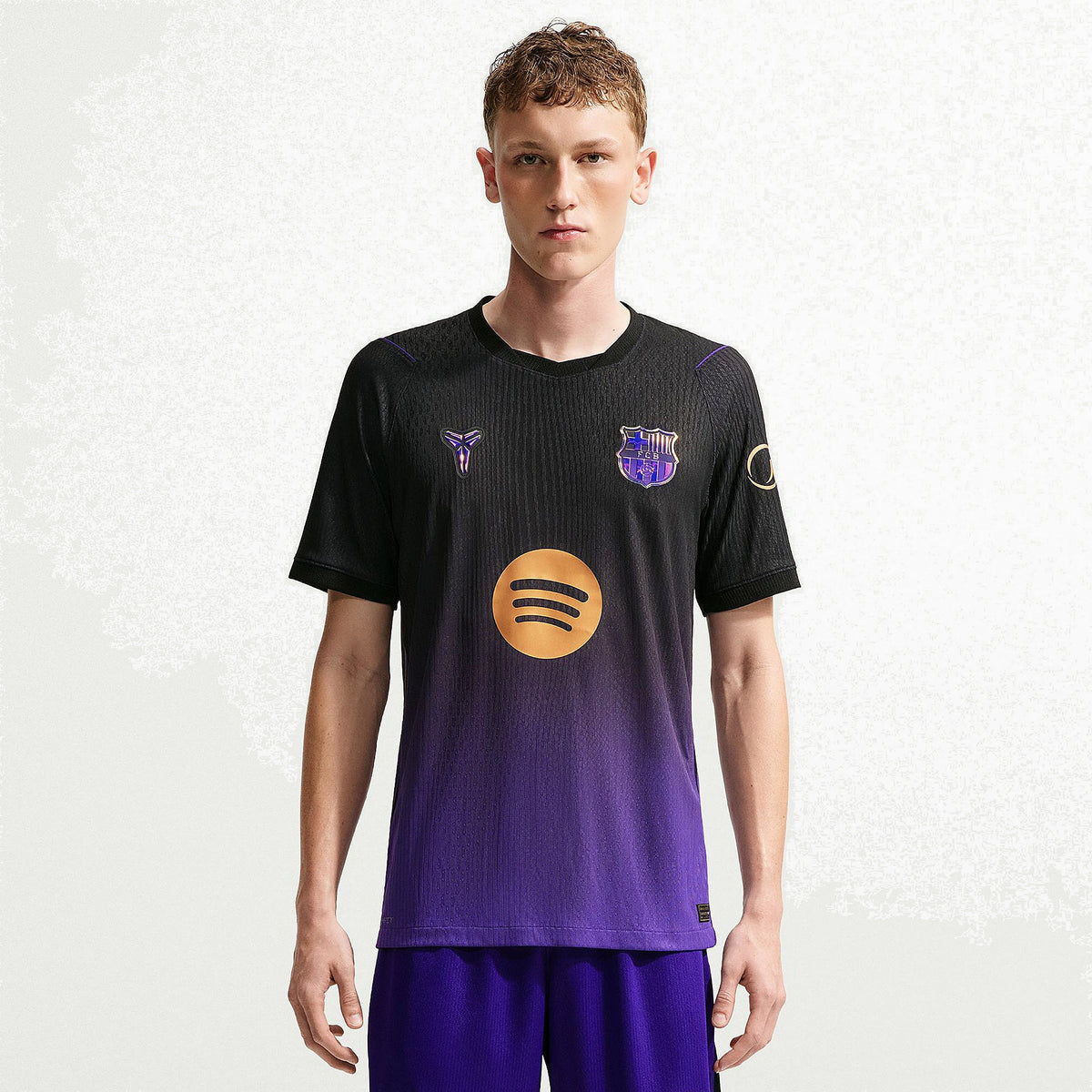 Barcelona away player jersey 2026/27 - front on model