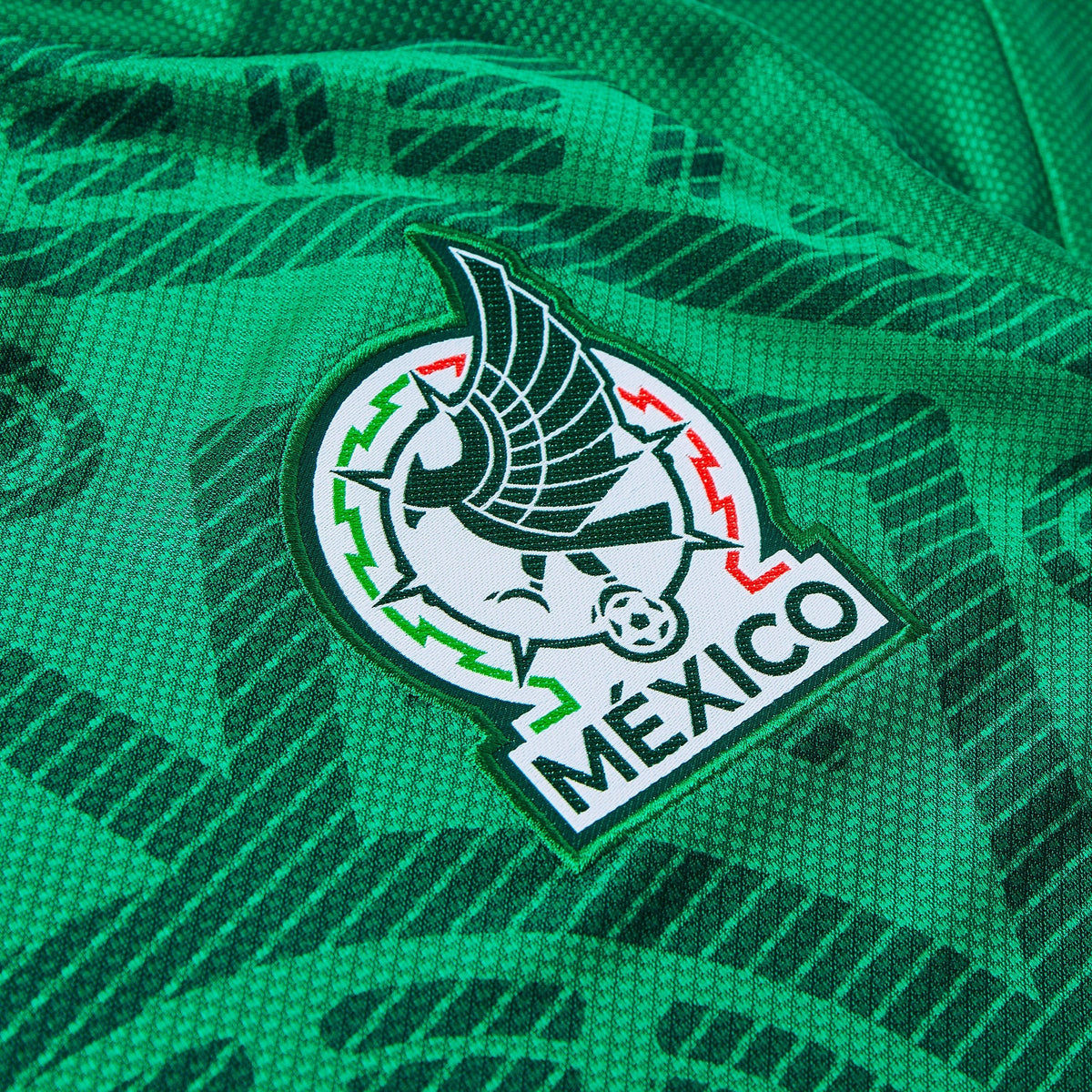Mexico home jersey 2026 world cup - crest detail