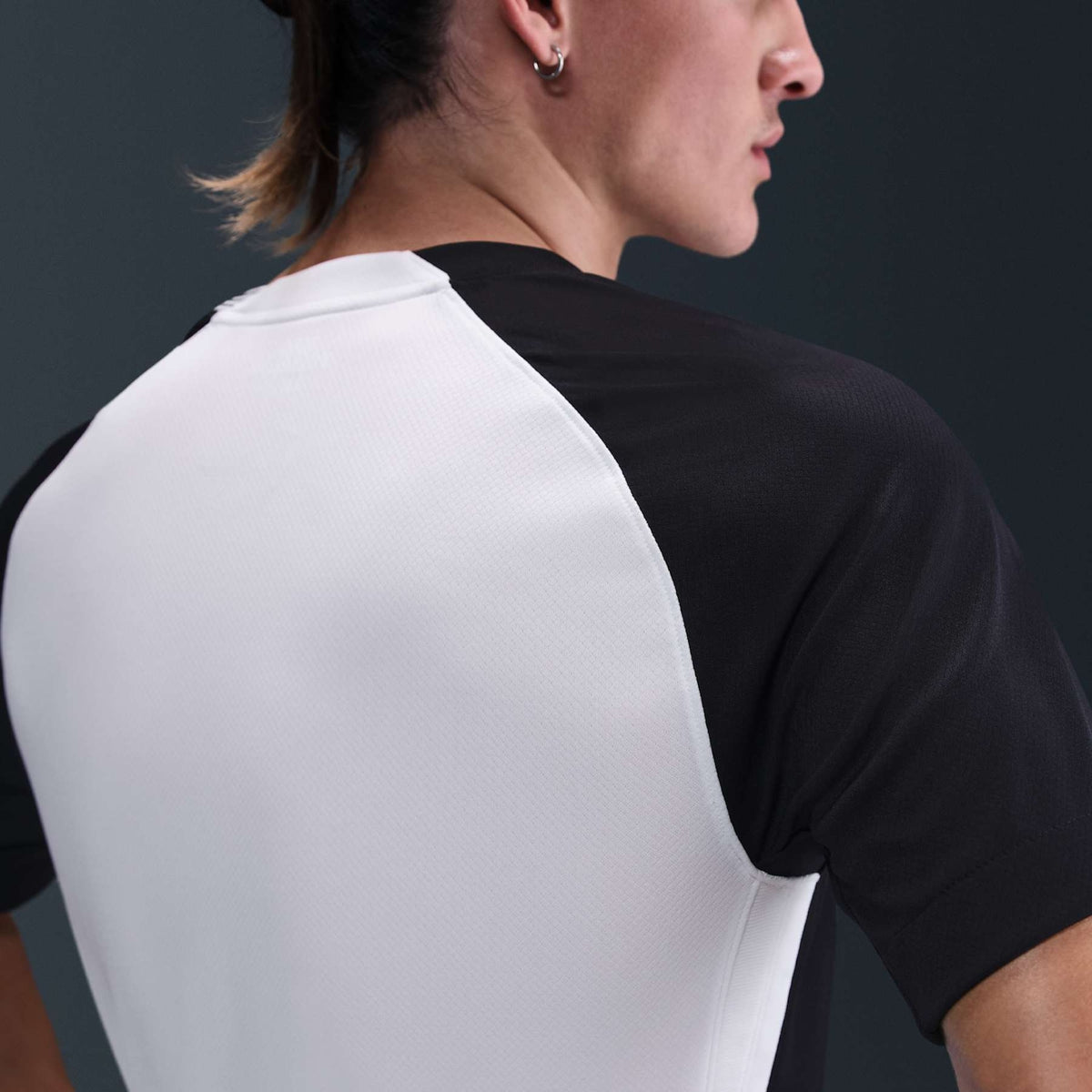 Corinthians 2025/26 Home Jersey - back view on model, close-up