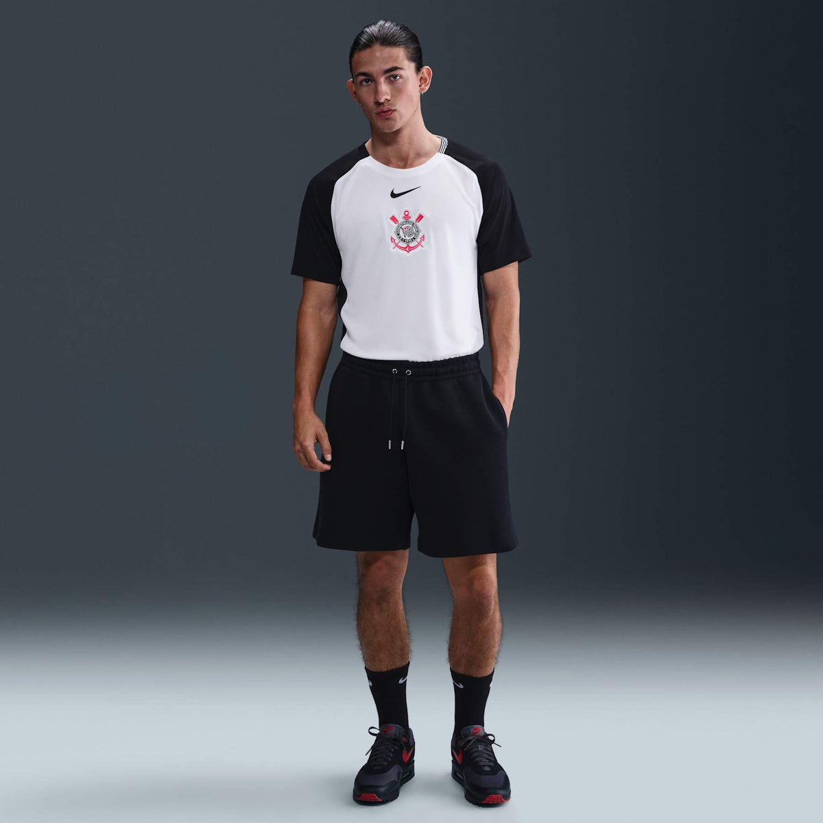 Corinthians 2025/26 Home Jersey - front view on model, full length