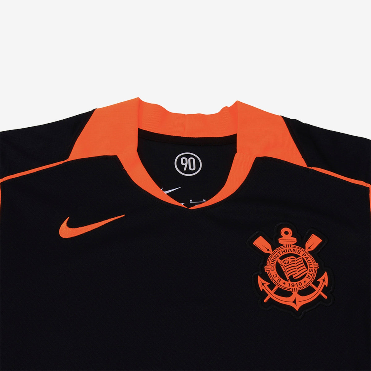 Corinthians 2025/26 Third Women's Jersey - collar and chest detail