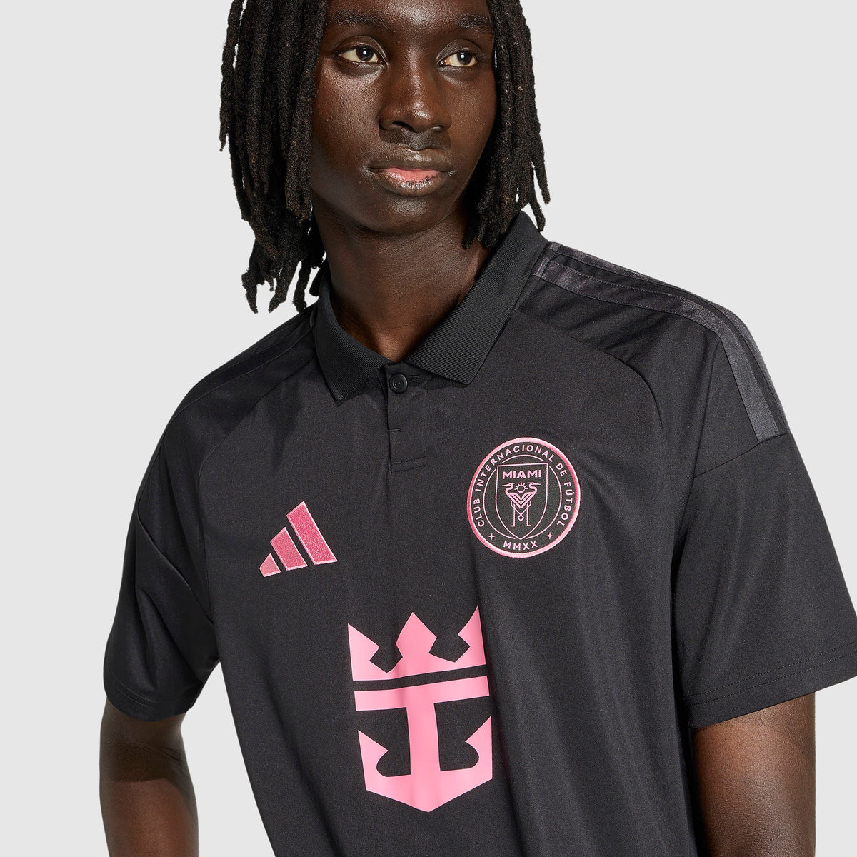 Inter miami 2026/27 away jersey - chest detail