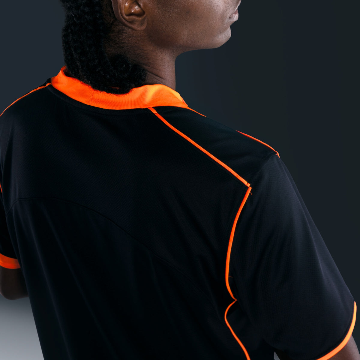Corinthians 2025/26 Third Jersey - back and shoulder detail on model