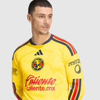Club america 202026/27 home long-sleeve jersey - chest detail