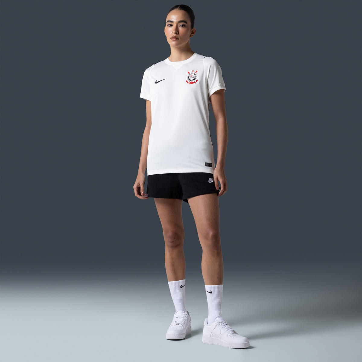 Corinthians 2026/27 Home Women's Jersey - front view on model, full length