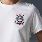 Corinthians 2026/27 Home Women's Jersey - crest and collar detail