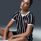 Corinthians 2026/27 Away Women's Jersey - seated front view on model
