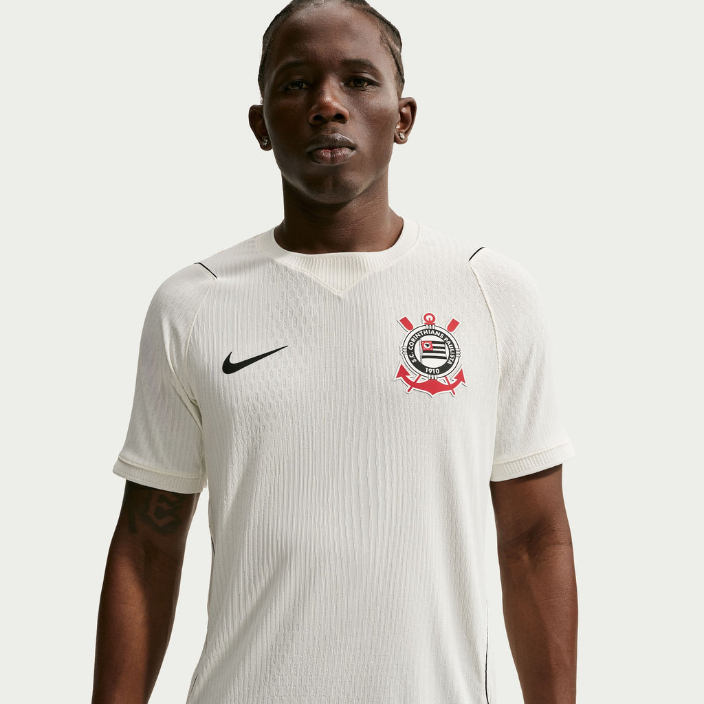 Corinthians 2026/27 Home Player Jersey - front view on model, close-up