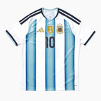 Argentina Messi #10 Women's Home Jersey 2026 World Cup