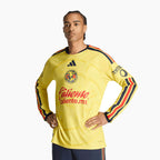 Club america home player long sleeve jersey 2026/27 - front on model