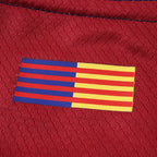Barcelona 25/26 Home Jersey — back collar flag