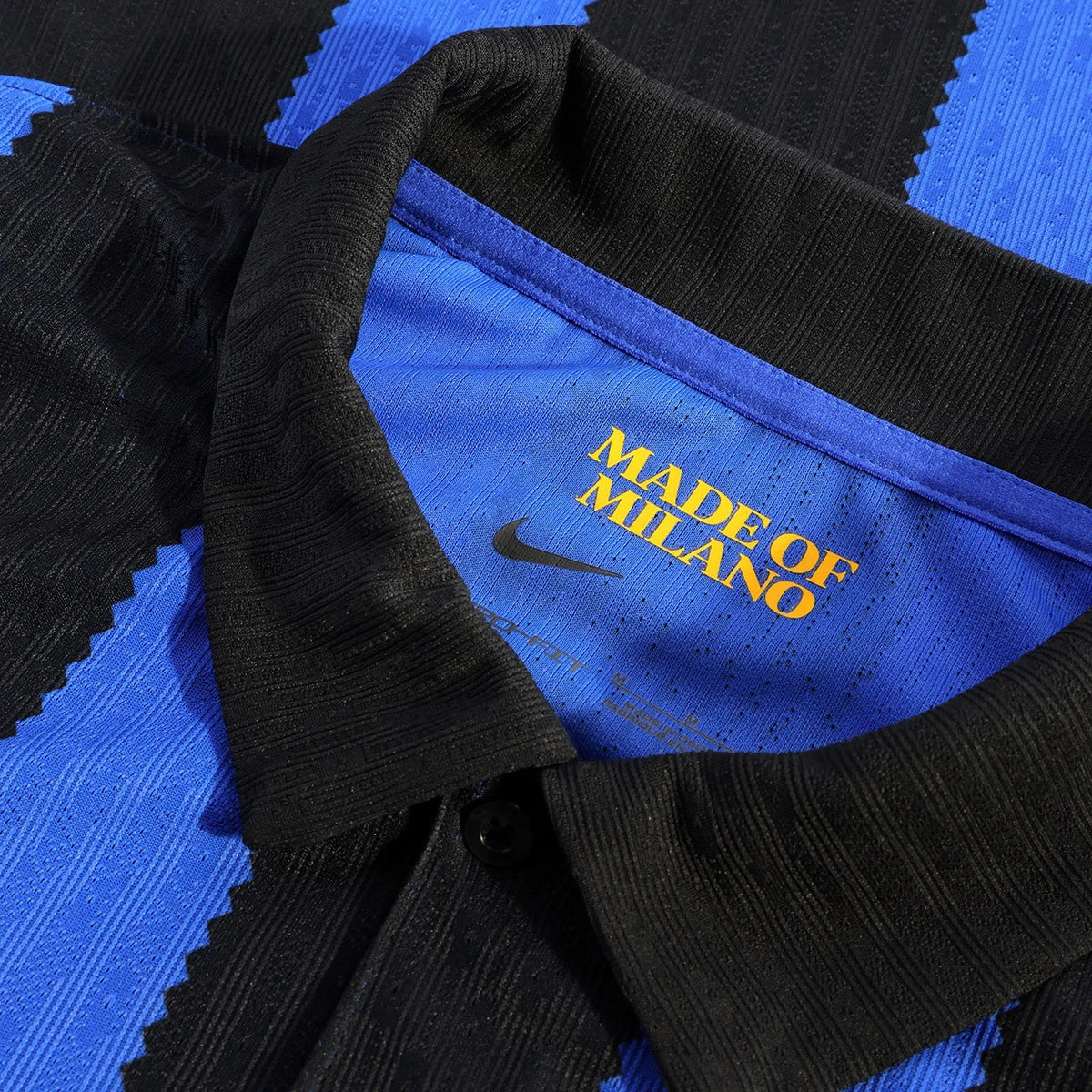 Inter Milan 2026/27 Home Player Jersey - collar detail