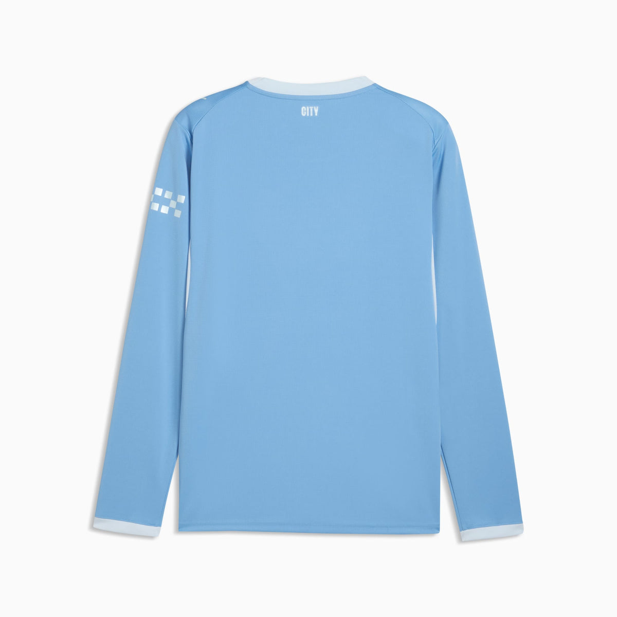 Manchester City 2026/27 Home Long Sleeve Jersey - back product view