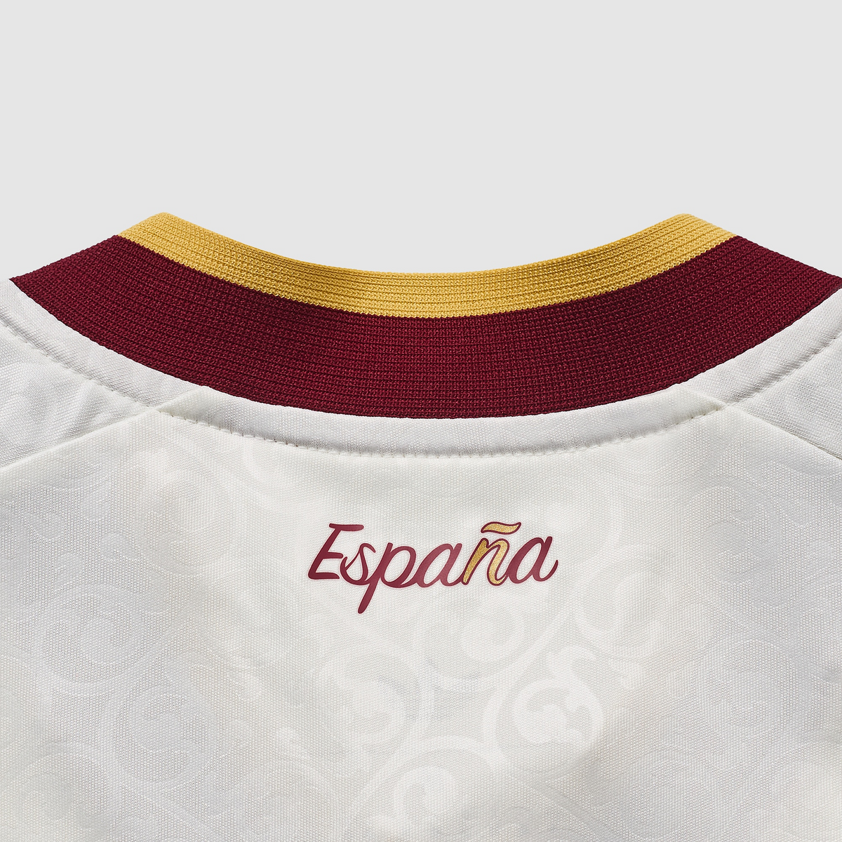 Spain 2026 World Cup Champions Away Jersey — back collar