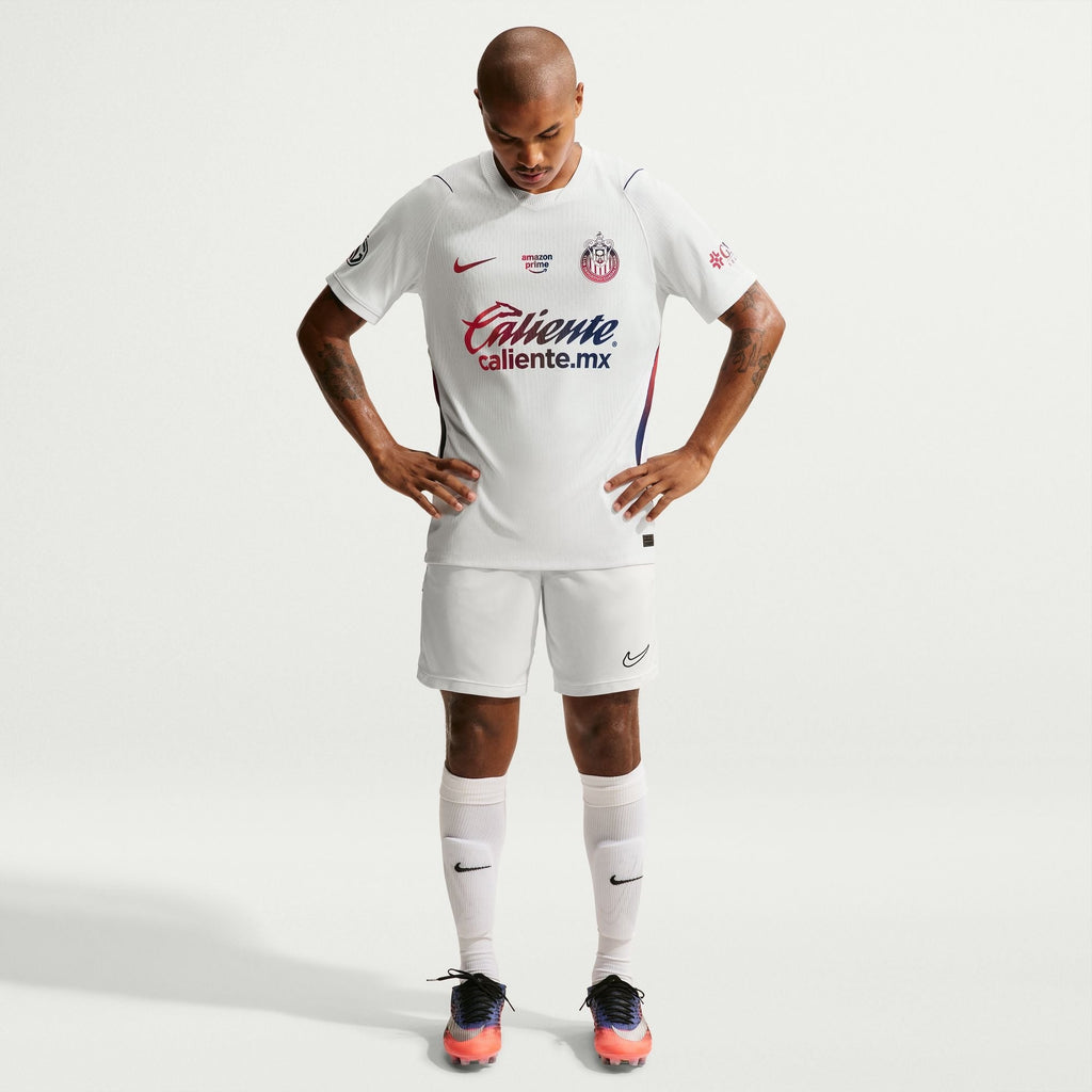 Chivas Guadalajara 2026/27 away player jersey - front on model