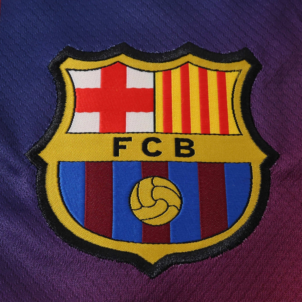 Barcelona 25/26 Home Jersey — crest detail