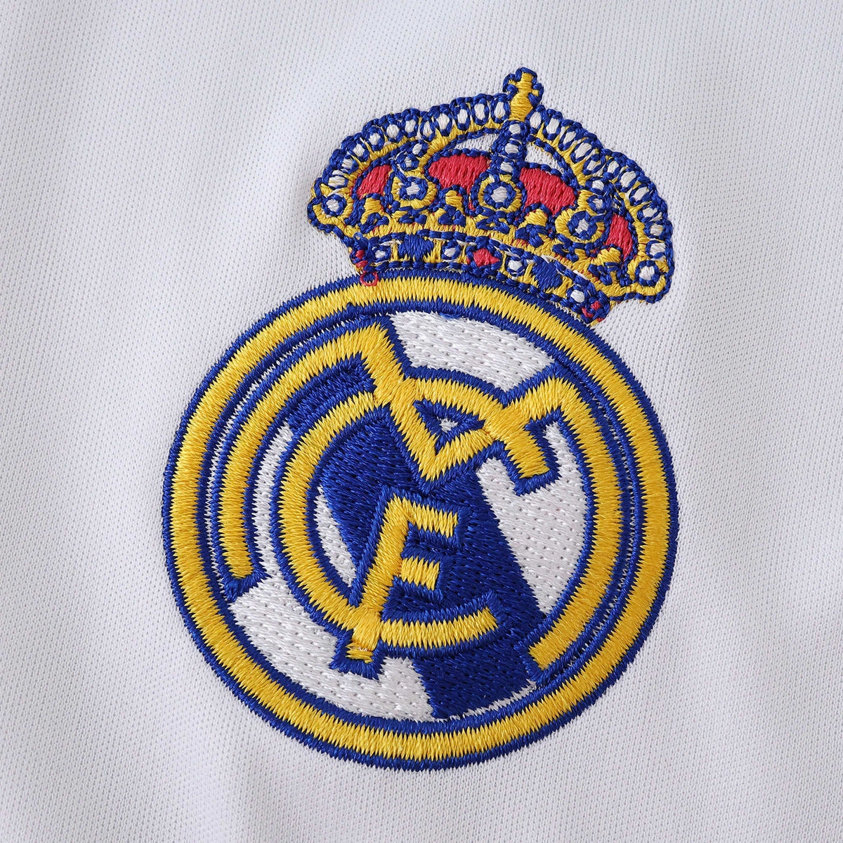 Real Madrid 25/26 Home Jersey — crest detail