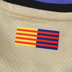 Barcelona 25/26 Away Jersey — back collar flag