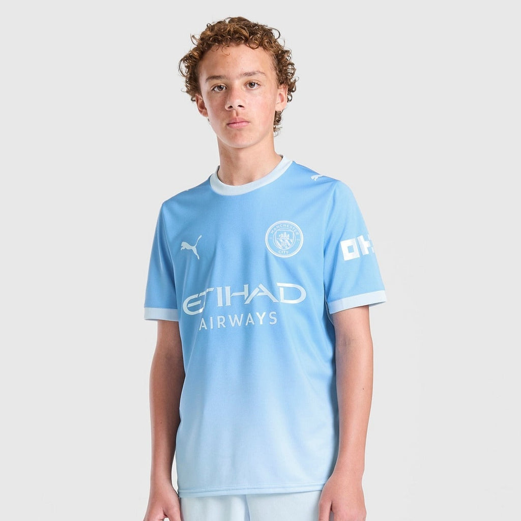 Manchester City 2026/27 Home Kids Kit — product view 2