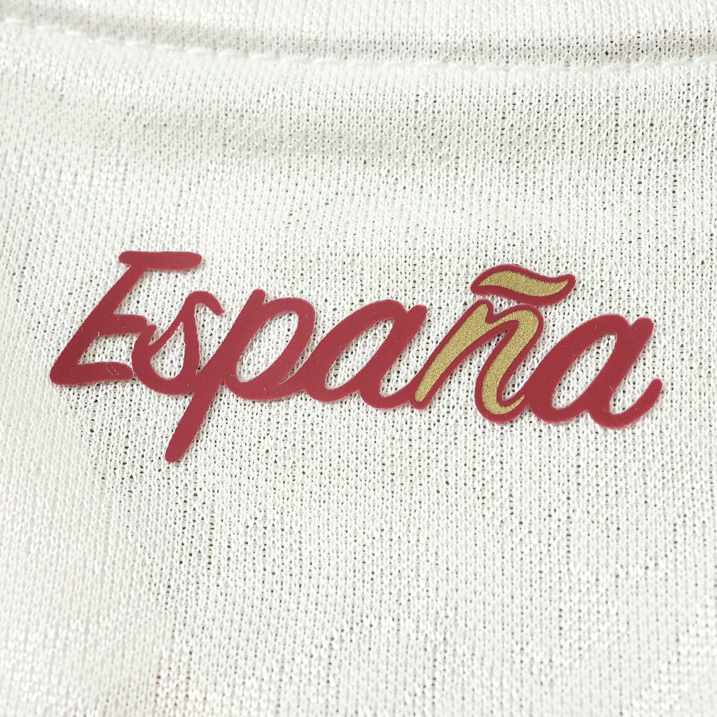 Spain 2026 World Cup Champions Away Player Jersey — back collar