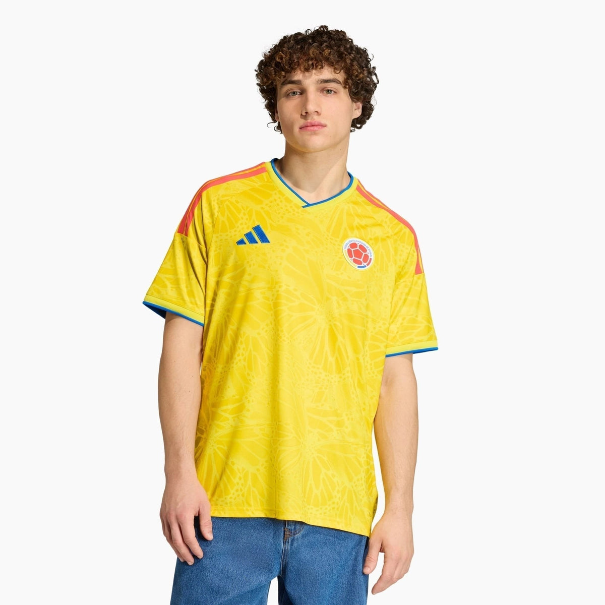 Colombia 2026 Home Jersey - front on model