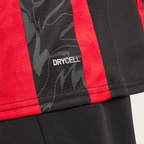 AC Milan 2025/26 Home soccer jersey - hem detail