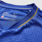 AS Monaco 2025/26 Away soccer jersey - collar and upper chest detail