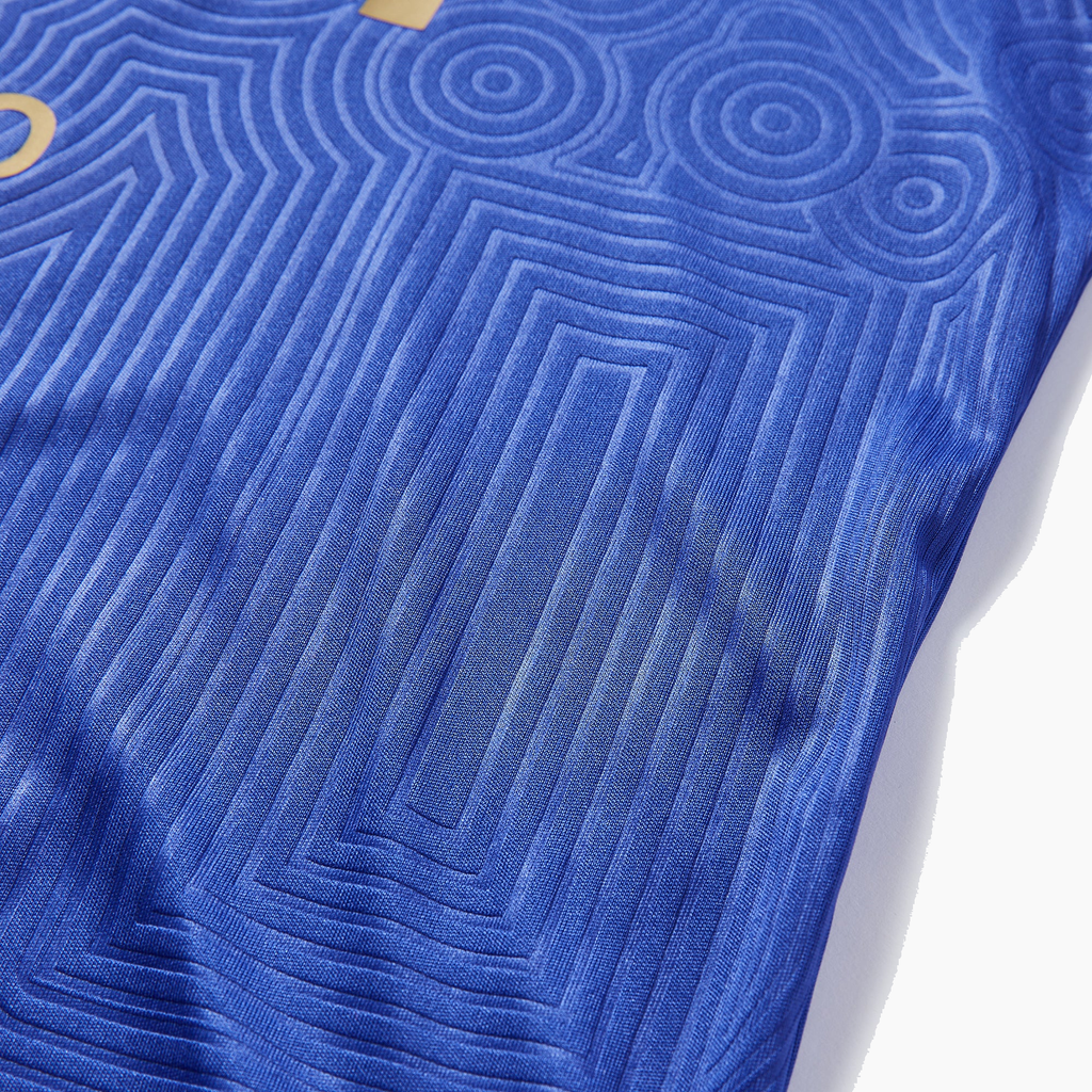 AS Monaco 2025/26 Away soccer jersey - fabric texture detail
