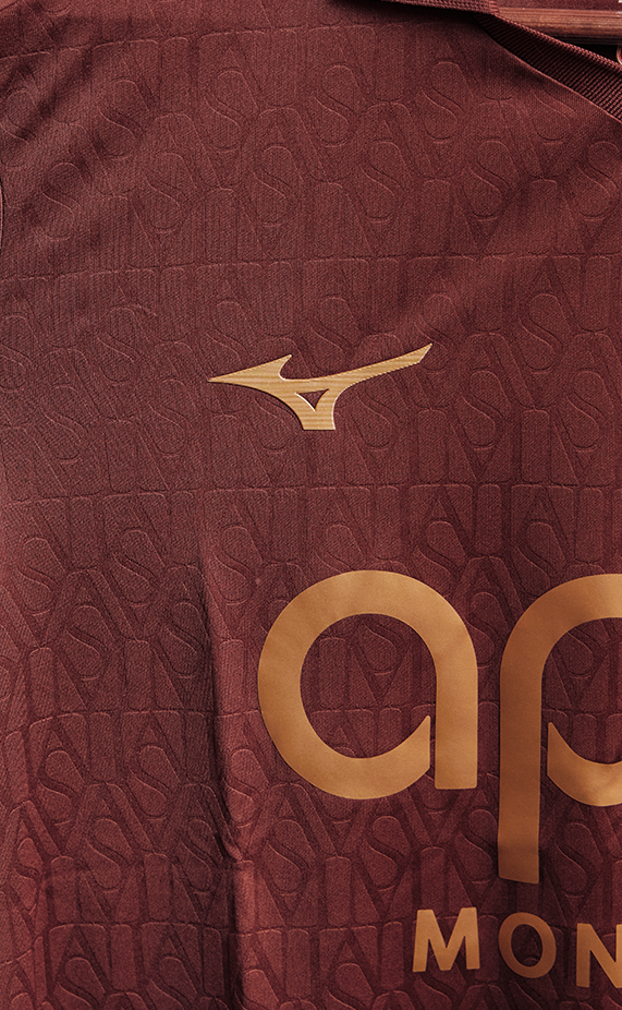 AS Monaco 2026/27 Away soccer jersey - front view