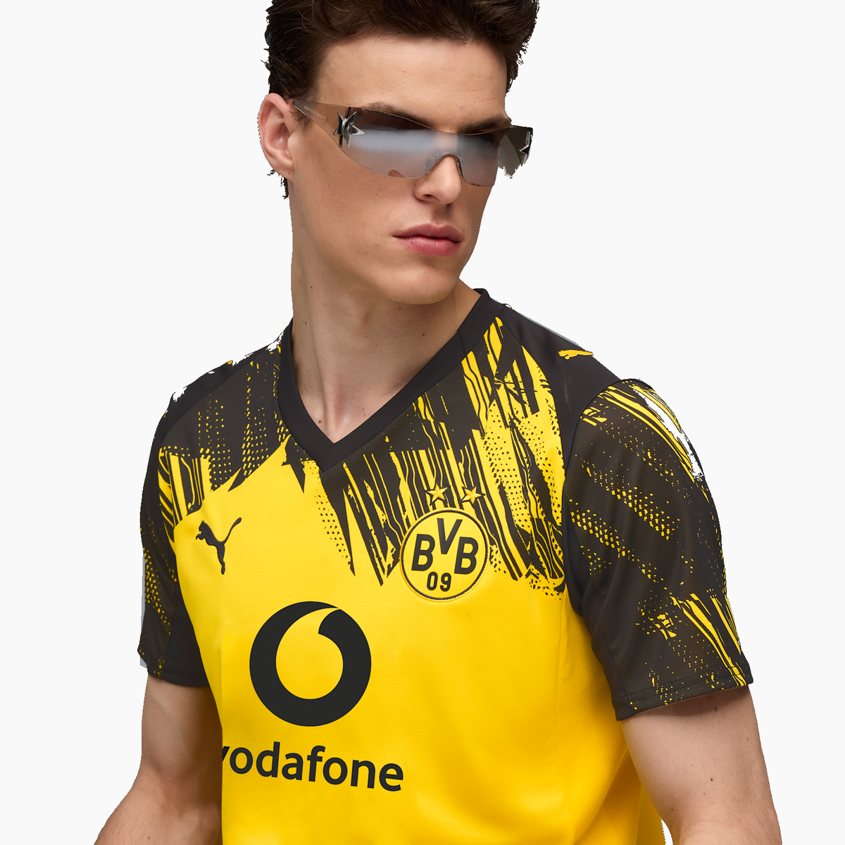Borussia Dortmund 2025/26 Home soccer jersey - jersey detail