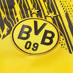 Borussia Dortmund 2025/26 Home soccer jersey - crest detail