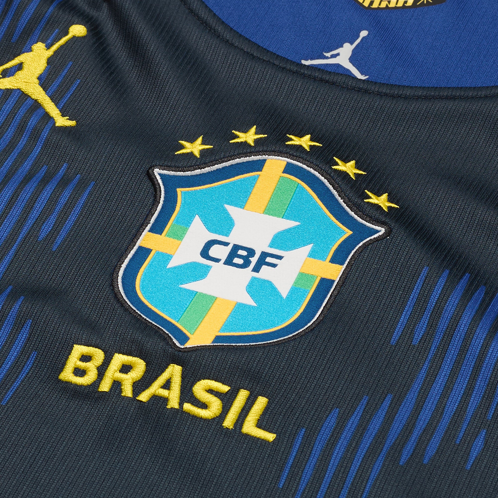 Brazil 2026 Away soccer jersey - crest detail