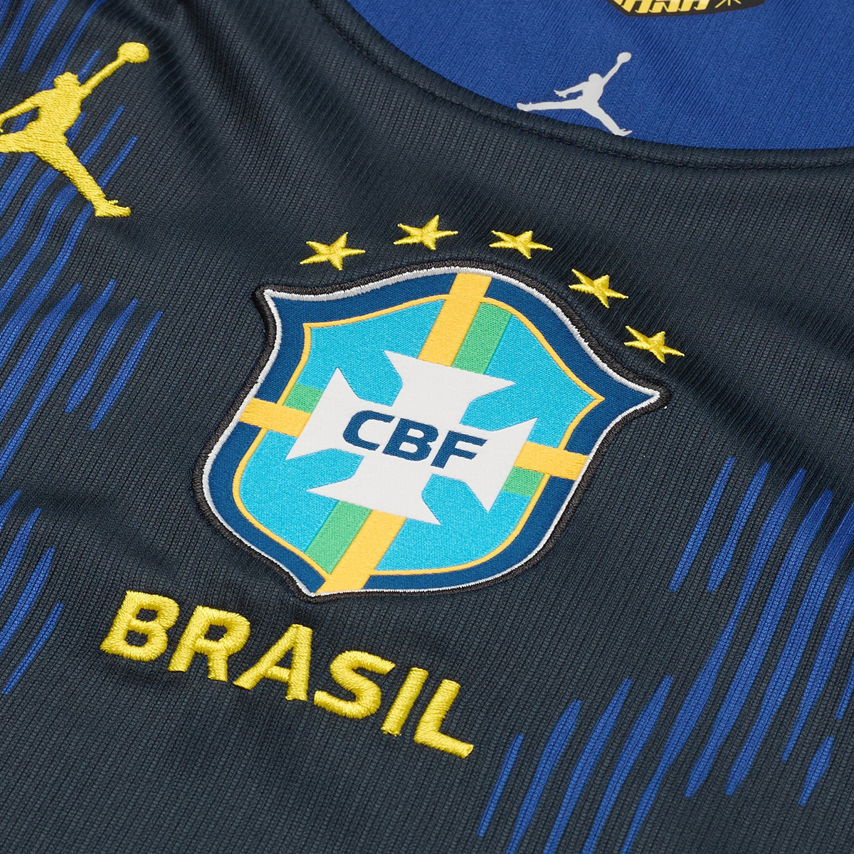 Brazil 2026 Away soccer jersey - crest detail