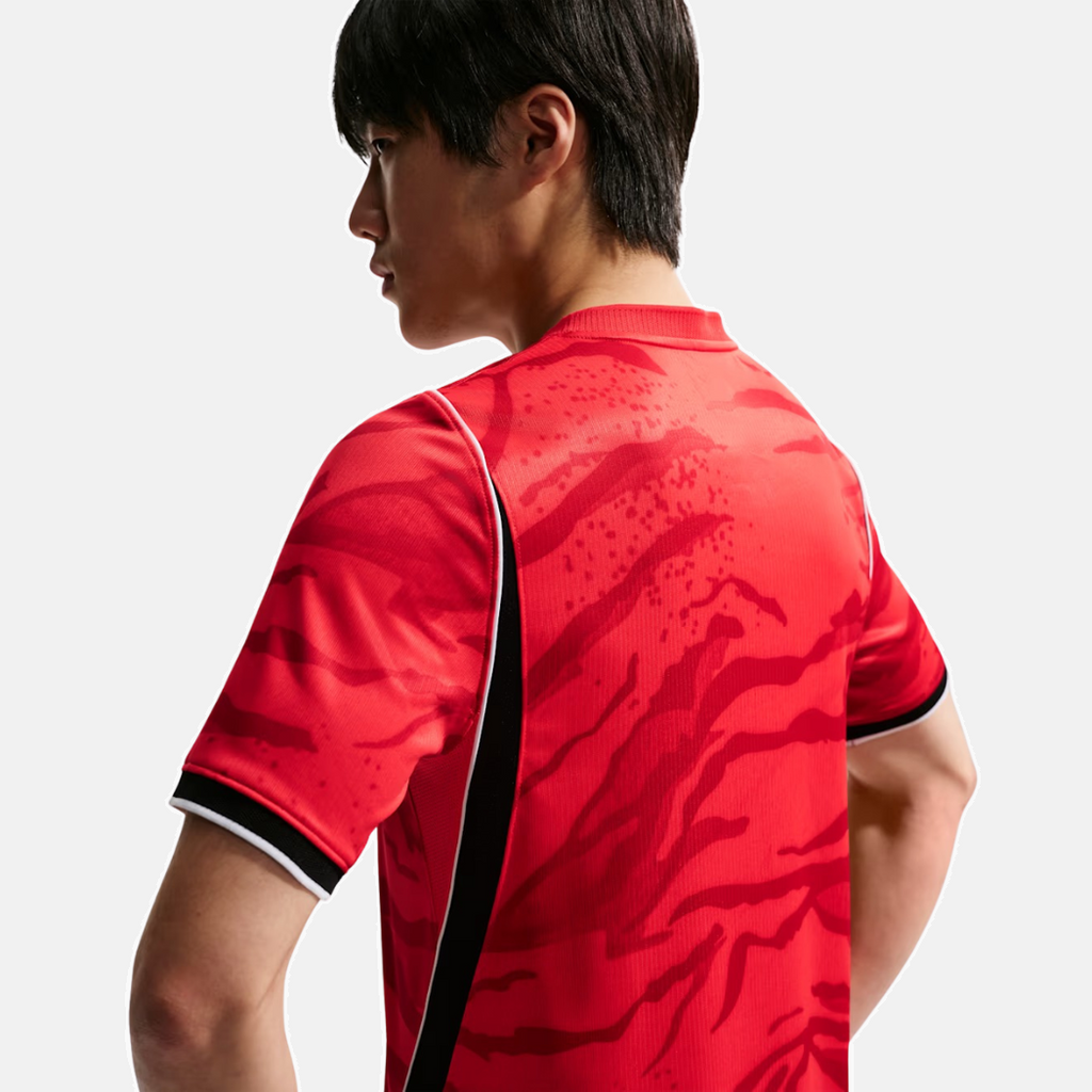 South Korea 2026 Home Jersey - rear shoulder detail on model