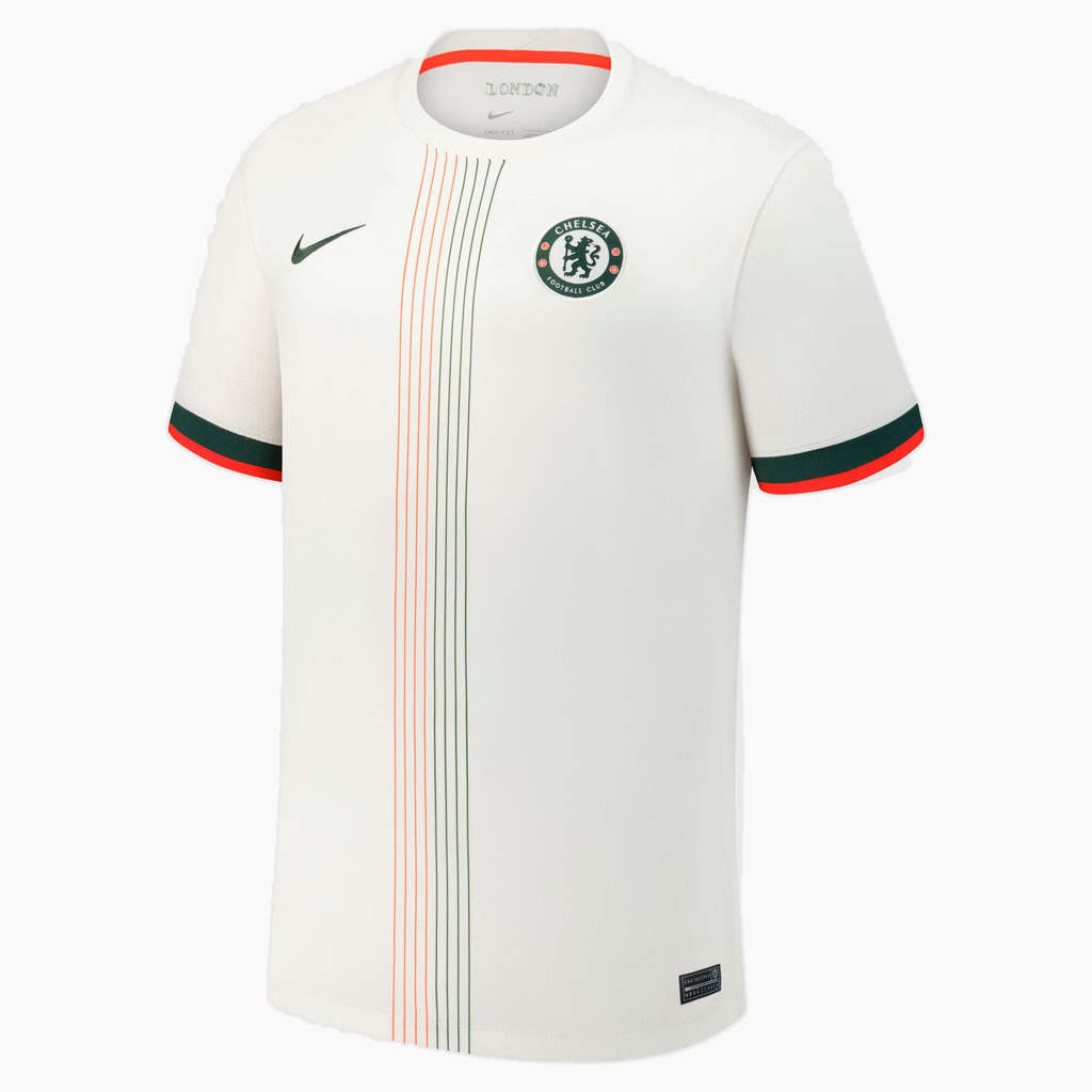 Chelsea 2025/26 Away soccer jersey - isolated front view