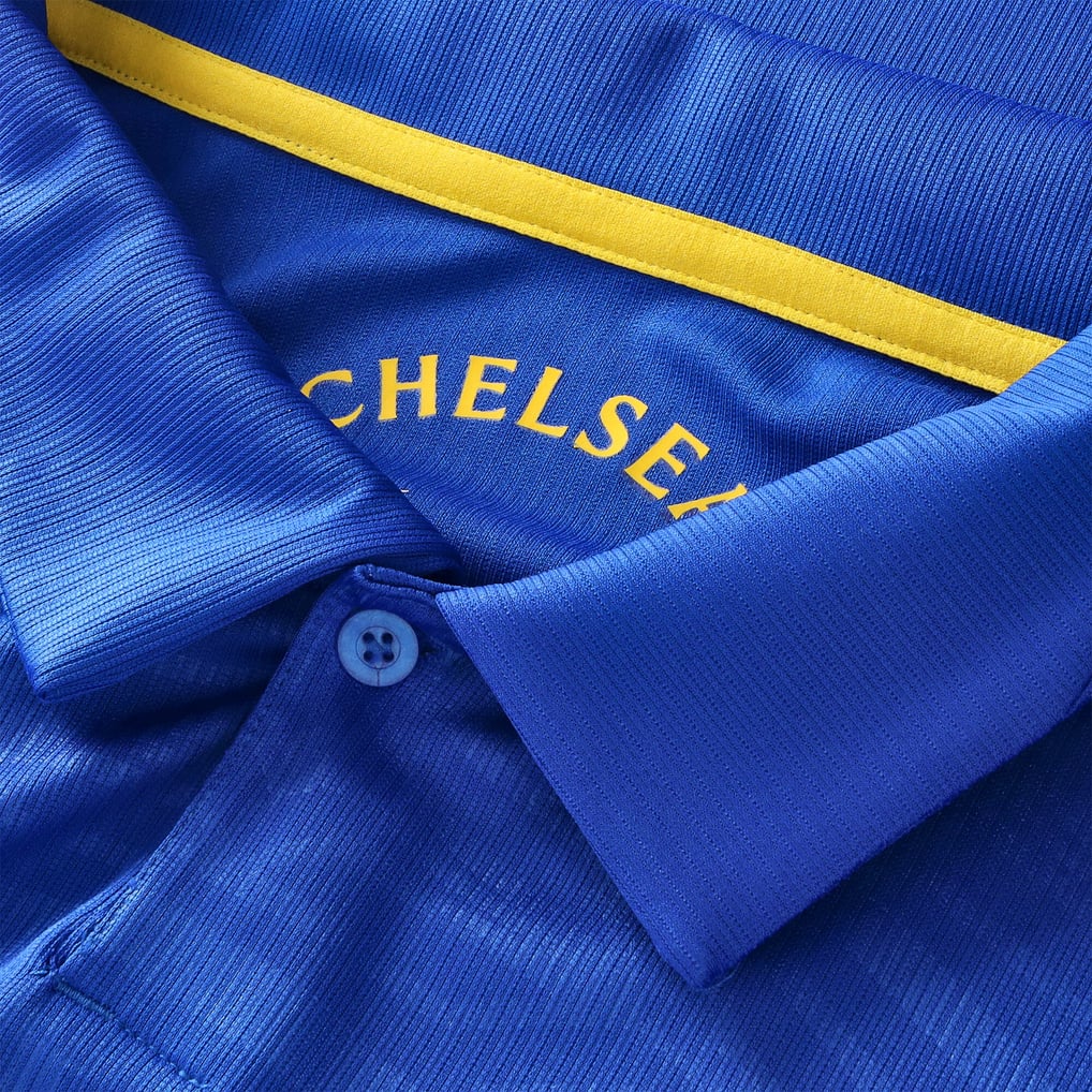 Chelsea 2026/27 Home Long Sleeve Jersey - collar and garment detail