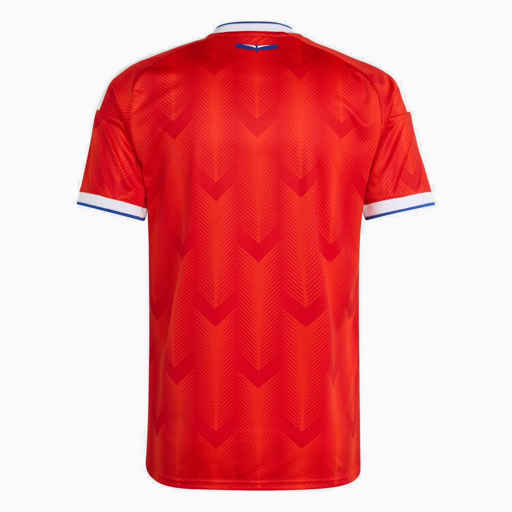 Chile 2026 Home soccer jersey - isolated back view