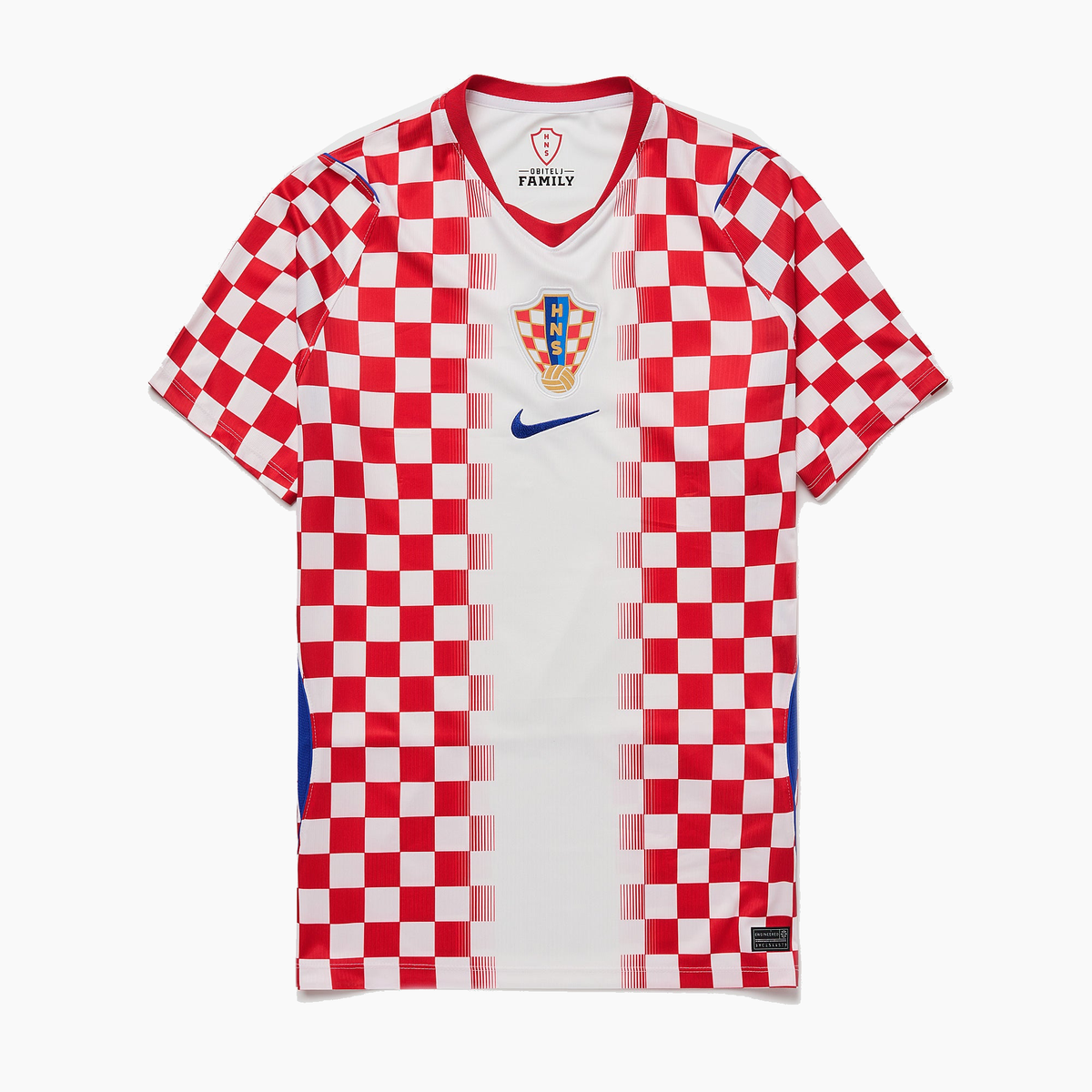 Croatia 2026 Home soccer jersey - isolated front view